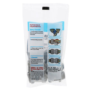 John Guest Male Connector NPTF - 1/4 x 3/8  NPTF