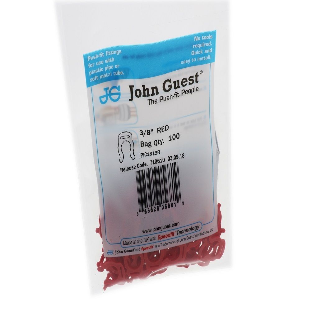 John Guest Locking Clip - 3/8"