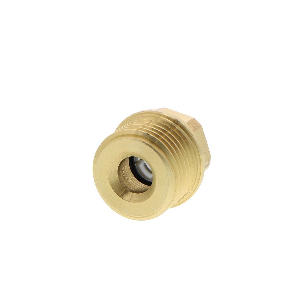 John Guest Brass Male Connector BSP - 10mm x 1/2 BSP