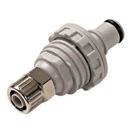 NS4D40006 Valved Panel Mount PTF Coupling Insert 3/8 PTF