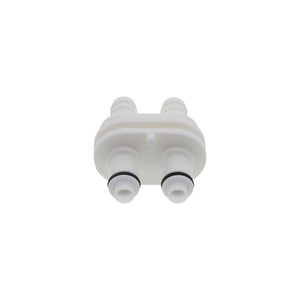 DPCD22006 Valved In-Line Hose Barb Coupling Insert 3/8 ID Barb