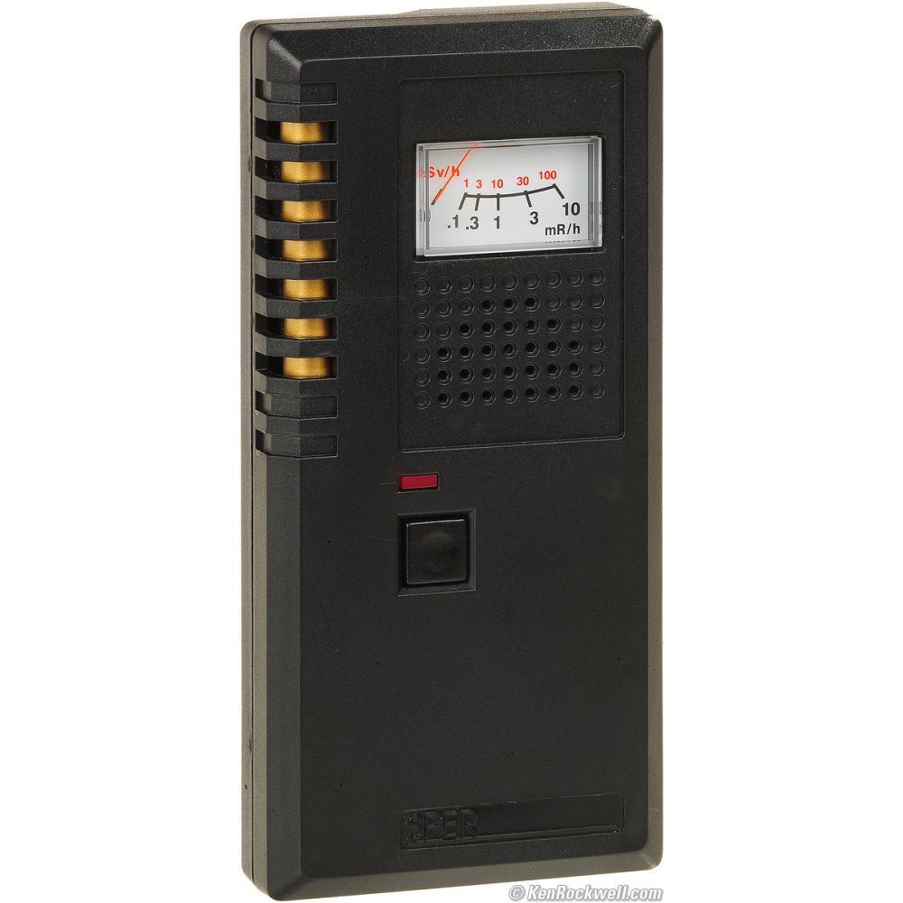 DX-1 Handheld Radiation Monitor [0-10 mR/hr]