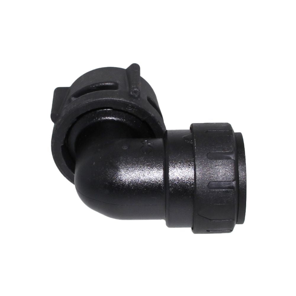 John Guest ProLock Female Elbow Connector NPS - 1 CTS x 1-1/4 NPS