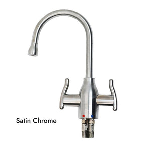 Mountain Plumbing MT1801-NL Contemporary Hot & Cold Water Dispenser w/ Wine Bottle Spout & Curved Handles