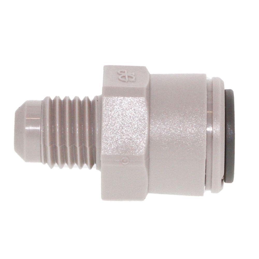 John Guest Male Connector Flare - 3/8 x 1/2-16 UNF