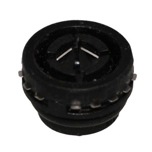 John Guest Plastic Half Cartridge - 8mm Black Single Nitrile O-ring
