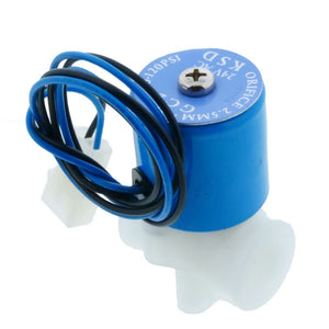 Electronic Shut-off Solenoid Valve with QC fittings 24VAC