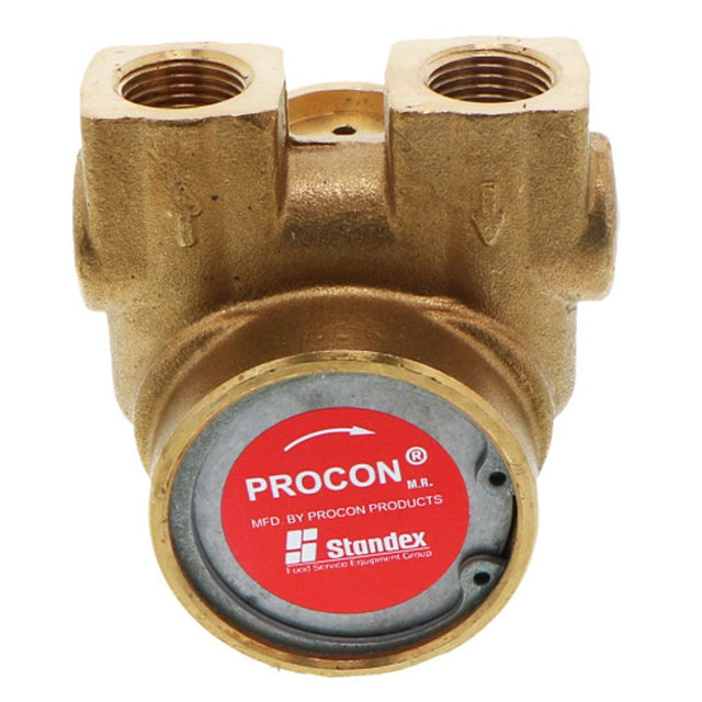 Procon Pump NSF Brass 125 GPH 3/8" NPT w/ .188" Double Flat Drive [Clamp-on]
