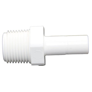 NeoFit - Polypropylene Natural White Stem Adapter 3/8" Stem x 3/8" NPTF