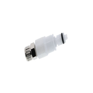 Multi-Mount Valved PTF Coupling Insert - 1/4 PTF Acetal