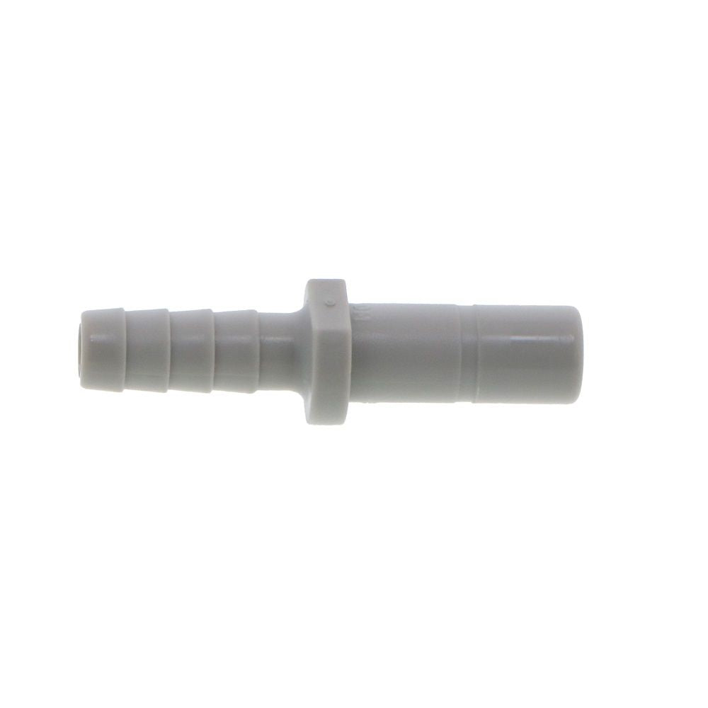 DMfit Stem Barb Straight Connector - 5/16 OD Stem x 1/4 ID Barb