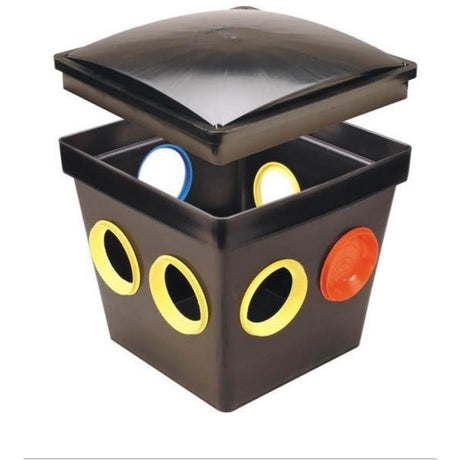 TUF-TITE 7 Hole Distribution Box 7HD2 with Fittings & Lid