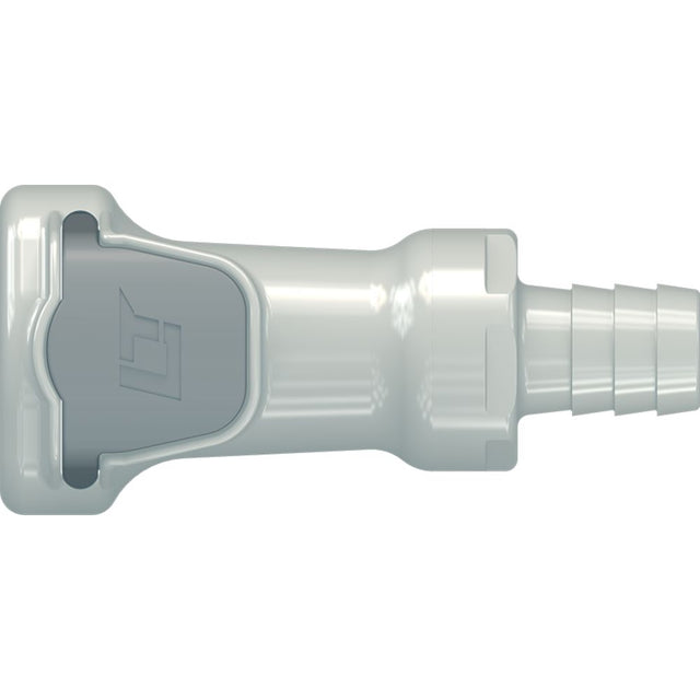 LinkTech 60PP Series Straight Female, Non-valved, 1/2" HB, Polypropylene