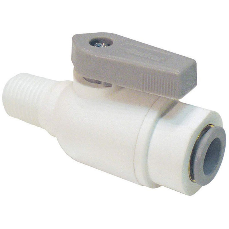 Parker LIQUIfit Valve Male Connector - 3/8 QC x 3/8 MPT