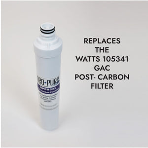 Neo-Pure RO-Pure GAC Carbon Post Filter Replacement For Watts Premier 105341