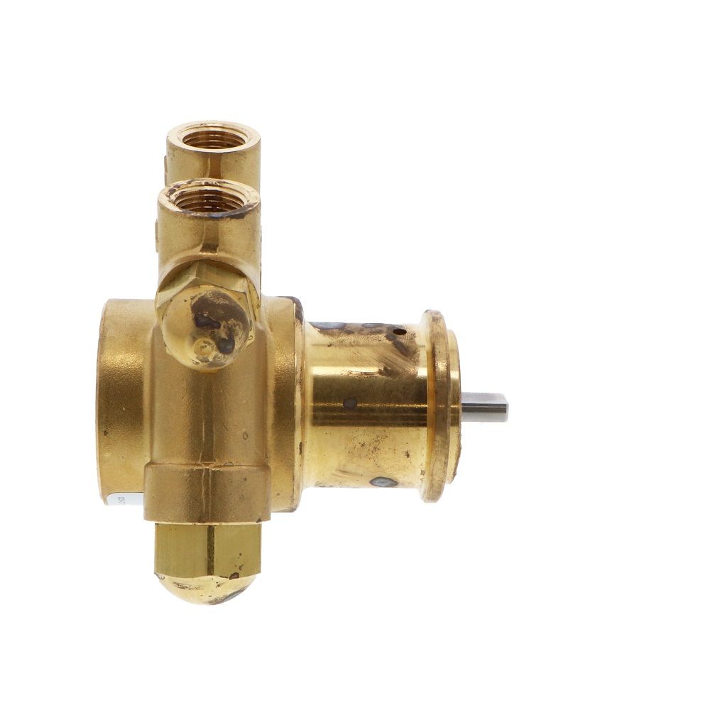Procon 112A140F11XX Brass Rotary Vane Pump – 140 GPH, 3/8" NPT, 250 PSI, Clamp-On Mount