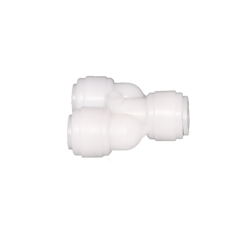 NeoFit - Acetal White Two Way Divider 3/8" in x 1/4" out
