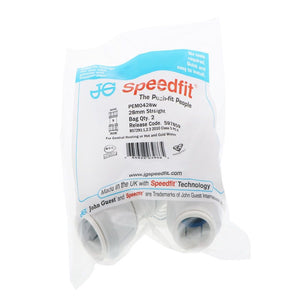 John Guest Union Connector - 28mm