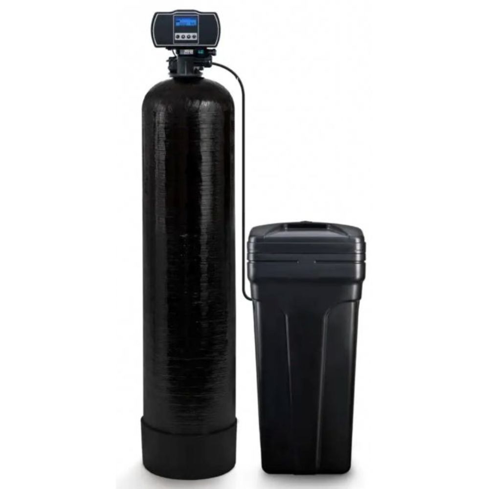 Water Softener, AQT-556SESM, Electronic Metered, 3/4", 9 x 48 Tank, 32000 grains [1 cuft]