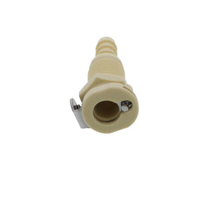 PMC160412 Panel Mount Hose Barb Coupling Body 1/4 ID Barb