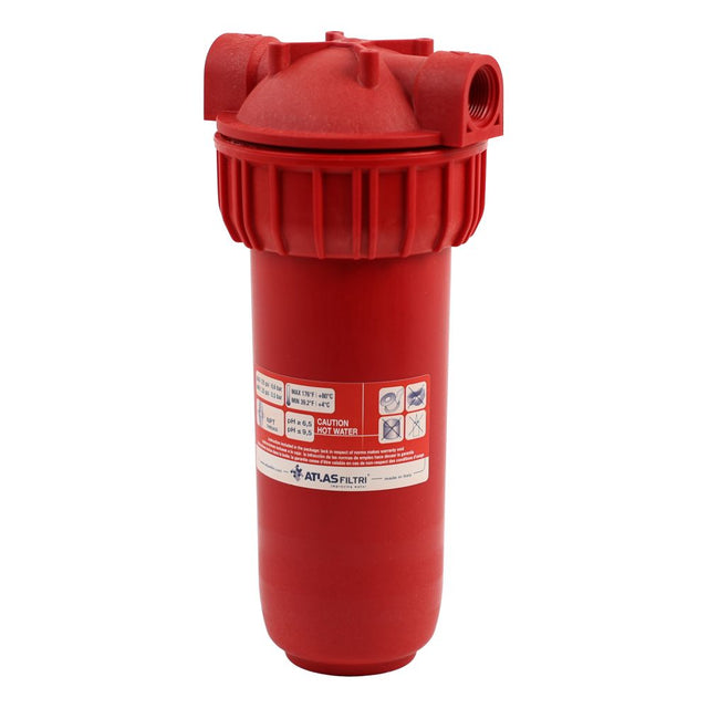 Atlas Filtri Senior Plus Hot Water Post Filter 10" Housing 3/4 FPT