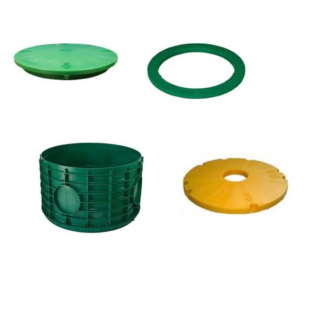 24x12 Inch Tuf-Tite FOUR PIECE Bundle - 24x12 riser, 24 inch flat lid, 24 inch ring adapter & 24 inch safety lid,All Products : American Fashion Style Bags On Sale