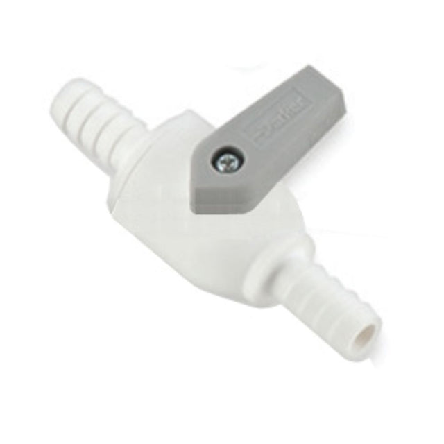 Parker Liquifit Par-Barb Valve Union Connector - 1/4 ID Barb x 1/4 ID Barb