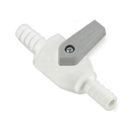Parker Liquifit Par-Barb Valve Union Connector - 1/4 ID Barb x 1/4 ID Barb