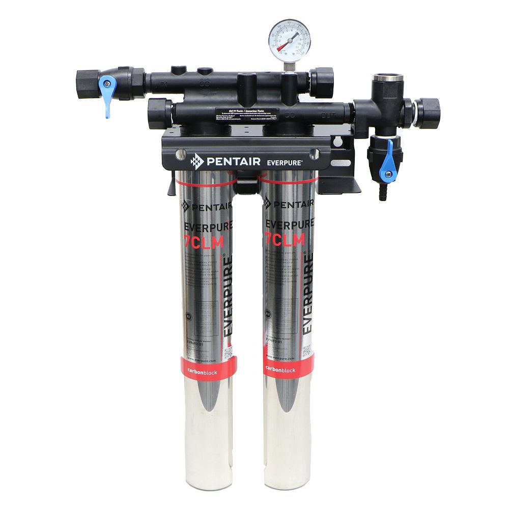Everpure QC7I Twin 7CLM Chloramine Reduction Filter System