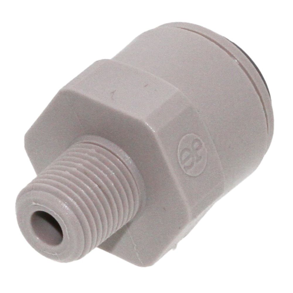 John Guest Male Connector NPTF - 3/8 x 1/8  NPTF