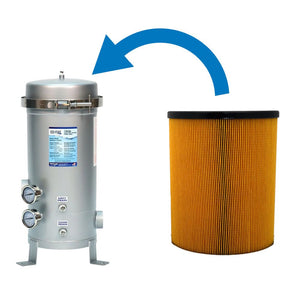 Neo-Pure PSJ-40-50M Pleated High Temp Jumbo Cartridge 50 micron