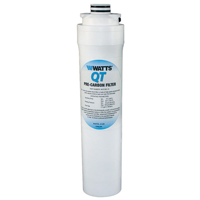 Watts WQTCBC-10 QT Quick Twist Carbon Block Prefilter