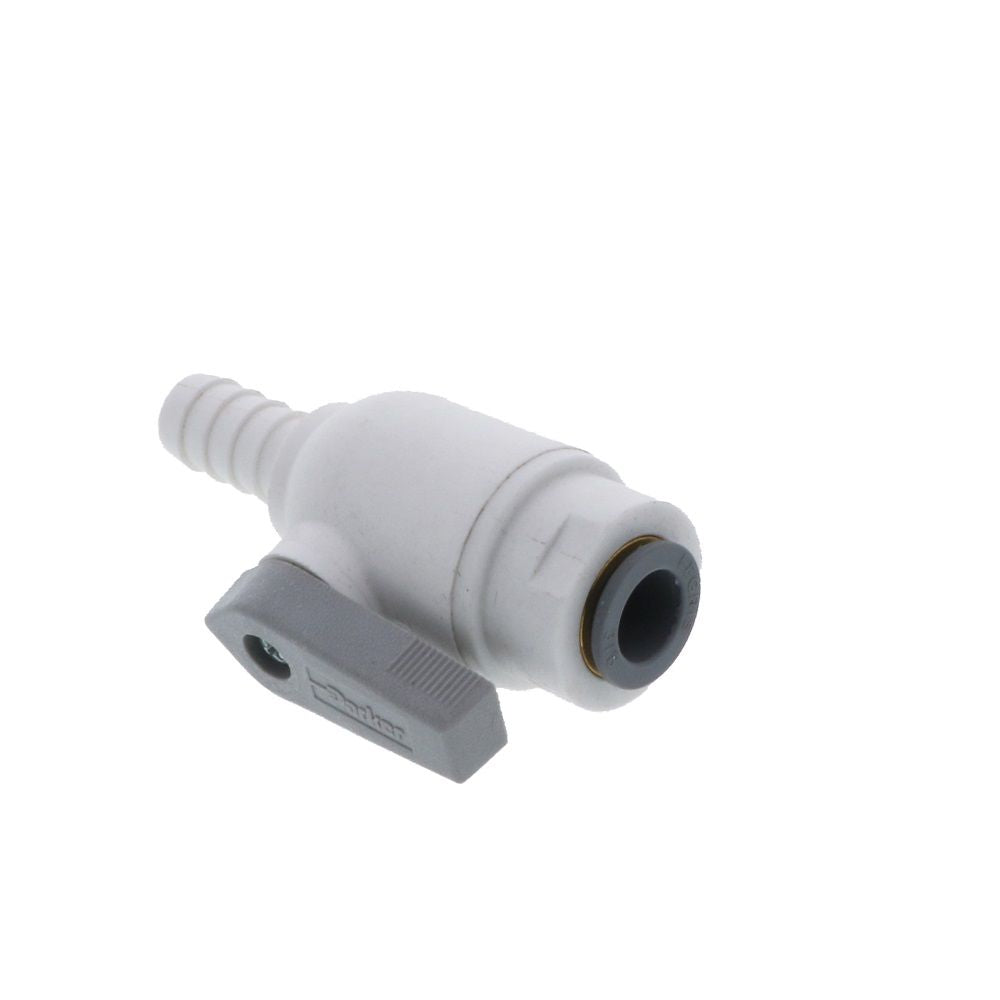 Parker Liquifit Par-Barb Valve Union Connector - 3/8 ID Barb x 3/8 QC