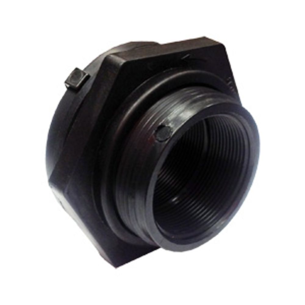 2.00" Polypropylene Bulkhead Tank Fitting with EPDM Gaskets