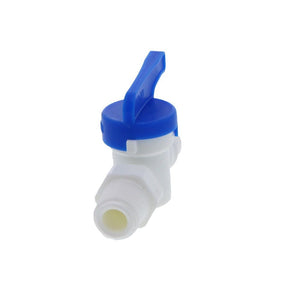 DMfit Hand Valve Male Connector - 1/4" Push-in x 1/4" NPTF