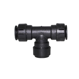 John Guest Prolock Reducing Tee - 1 x 1 x 3/4 CTS