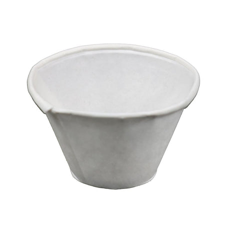 Konie 1.0 oz Paper Souffle Portion Cup - Sleeve or Case
