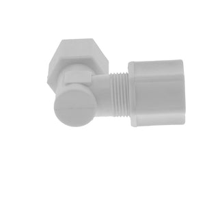 JACO 45-8-6-P-O Polypropylene Female Elbow 1/2 OD Tube x 3/8 FPT