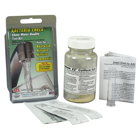 Bacteria Check Kit w/ Nitrite, Nitrate and Ammonia