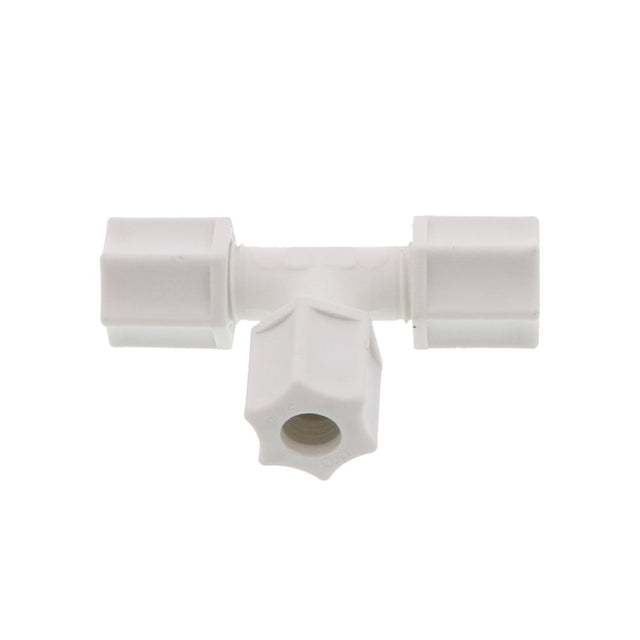 JACO 70-5-P-PG Polypropylene Union Tee 5/16 OD Tube x 5/16 OD Tube x 5/16 OD Tube