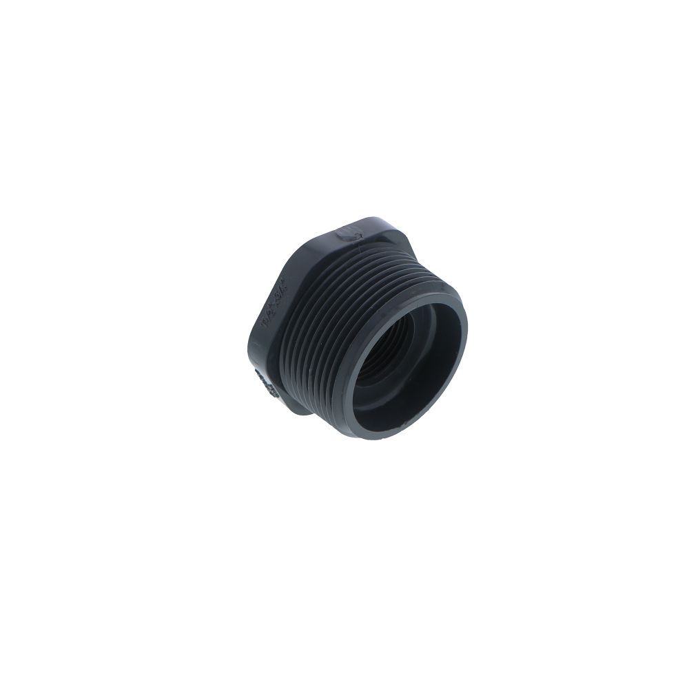 Schedule 80 PVC Bushing 1-1/2" MPT  x 3/4" FPT