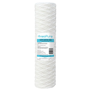 Neo-Pure WPP-25098-100 10" Surfactant Free String Wound Filter 100 Micron