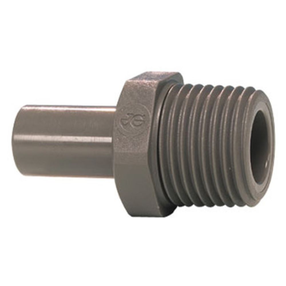 John Guest Stem Adapter NPTF - 1/4 x 1/8  NPTF