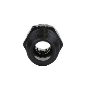 Parker Kynar Male Connector Black - 1/2 x 1/2 NPTF