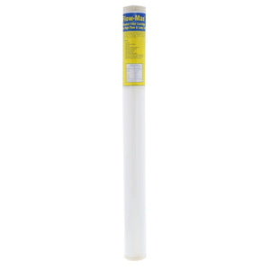 29-1/4" x 2-3/4" Flow-Max Pleated Poly - 1 mic ABS