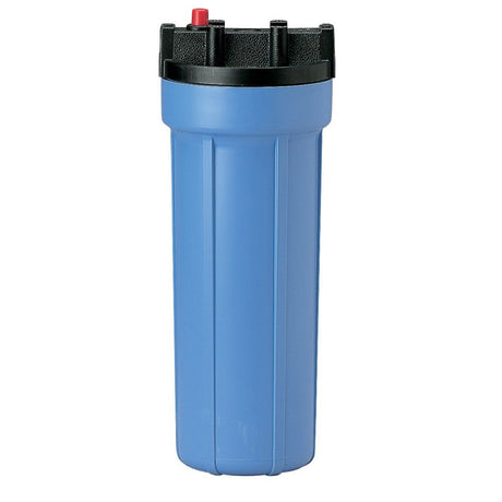 Pentek 10" Slim Line Water Filter Housing Black/Blue w/ PR