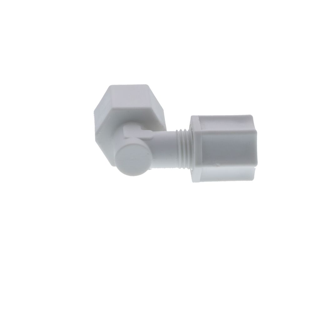 JACO 45-4-4-P-PG Polypropylene Female Elbow 1/4 OD Tube x 1/4 FPT