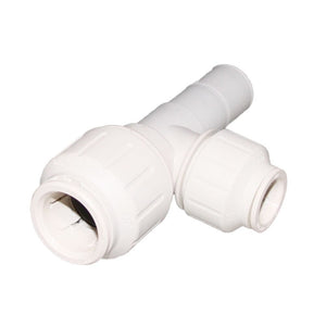 John Guest Stackable Stem Tee - 3/4 CTS x 3/4 CTS Stem x 1/2 CTS Branch