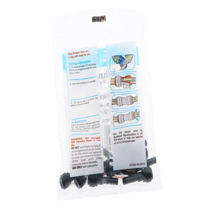 John Guest Reducer Stem Black Acetal - 4mm x 6mm Stem