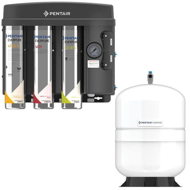 Everpure EV9975-56 EZ-RO System - 375 GPD w/5 Gal Hydropneumatic Tank